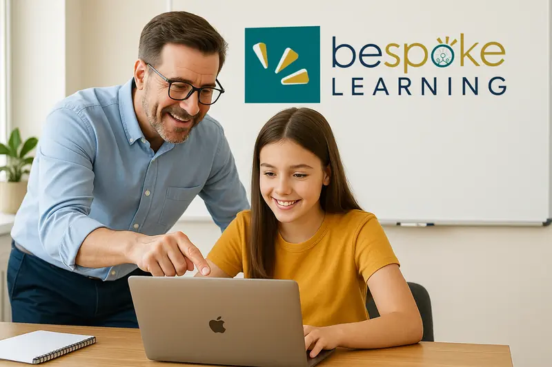 Student receiving personalized essay feedback from writing coach